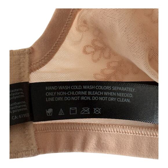 Natori 721310 Frame Contour Underwire bra tan size 34DDD 34F - Picture 7 of 9